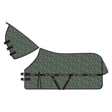 Fly blanket HVP-Nena AOP -  Greenery