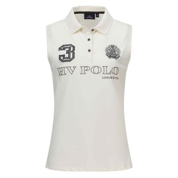 Polo shirt sleeveless Favouritas Luxury -  Ivory
