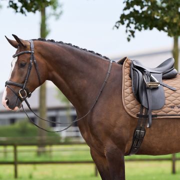 Saddlepad HVP-Joan dressage -  Straw