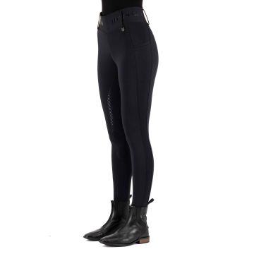 Riding tights HVP-Favourite summer FullGrip -  Black