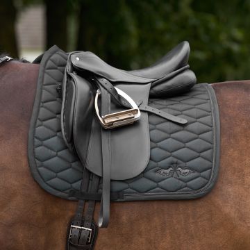 Saddlepad HVP-Joan dressage -  Black
