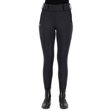 Riding tights HVP-Evi FullGrip -  Black