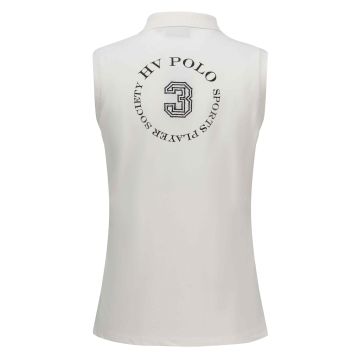 Polo shirt sleeveless Favouritas Luxury -  Ivory