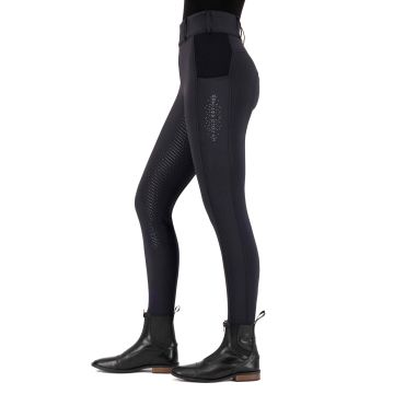 Riding tights HVP-Evi FullGrip -  Black
