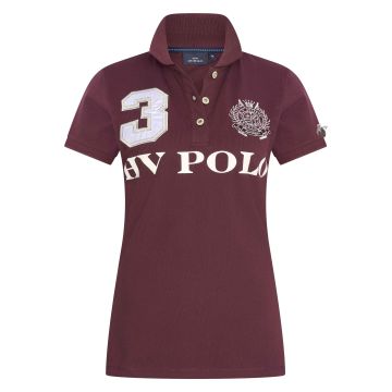 Polo shirt Favouritas EQ -  Dark berry