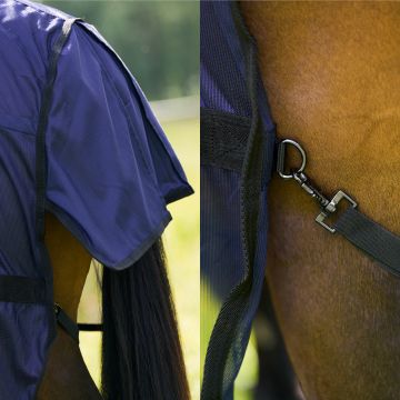 Fly blanket HVP-Nena -  Navy