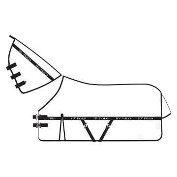 Fly blanket HVP-Nena -  White 