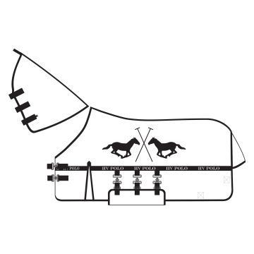 Fly blanket HVP-Nena -  White 