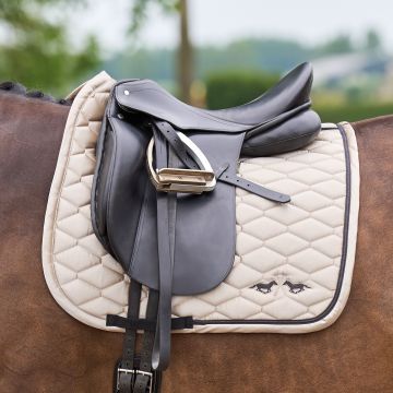 Saddlepad HVP-Joan dressage -  Cashmere
