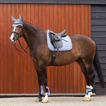 Saddlepad HVP-Classic dressage -  Dark mist blue