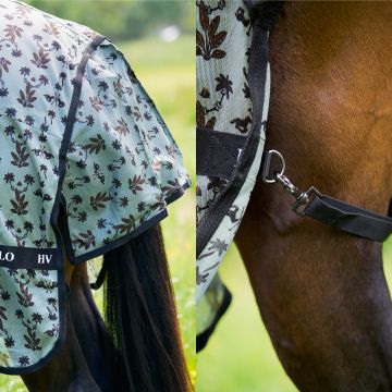 Fly blanket HVP-Nena AOP -  Greenery