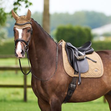 Saddlepad HVP-Classic dressage -  Straw