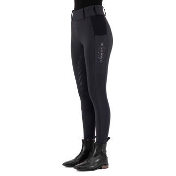 Riding tights HVP-Evi FullGrip -  Black