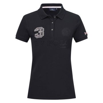 Polo shirt Favouritas Luxury -  Black-Rose